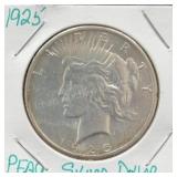 1925 Silver Peace Dollar