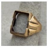 Unmarked Gold Ring - Sz 8 - 5.42g