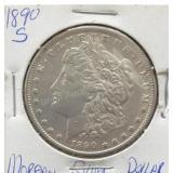 1890 S Morgan Silver Dollar