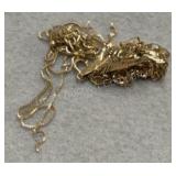 10K Scrap Gold Necklaces - 3.04g