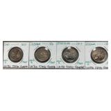 4 Proof State Quarters - Various Dates