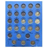 23 Mercury Silver Dimes