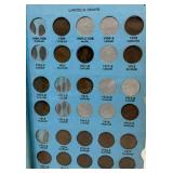 Lincoln Cent Album  68 Total Various Dates