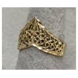 14K - Gold Ring - Sz 8 - 3.51