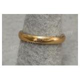 18K Gold Ring - Sz 6.5 - 3.34g