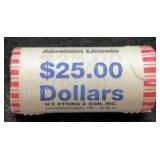 25 Abraham Lincoln One Dollar Coins