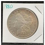 1880 Morgan Silver Dollar