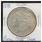 1898 Morgan Silver Dollar