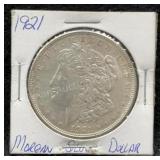 1921 Morgan Silver Dollar