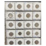 64 Buffalo Nickels 1913-1938
