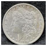 1882 O Morgan Silver Dollar