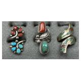 3 Decor Rings
