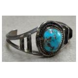 Sterling Turquoise Cuff