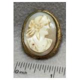 Good Old Cameo Pin - Possible Gold Band