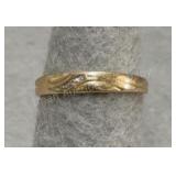 14K Gold Ring - Sz 7.5 - 1.51g