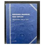 Complete Franklin Silver Half Dollar Set 1948-1963
