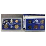 2000 US Mint Proof Set w/ 5 State Quarters