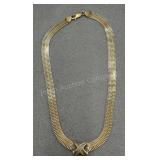 14K Italy Gold Necklace - 23.11g - 14in Chain