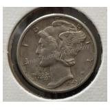 1943 Silver Mercury Dime