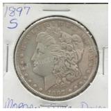 1897 S Morgan Silver Dollar