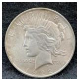 1922 S Silver Peace Dollar
