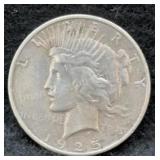 1925 S Silver Peace Dollar
