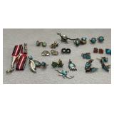 Sterling/Turquoise Earring Sets