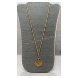 1900 Gold $5 Coin Necklace - 18.22g total