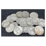 20x Silver Jefferson Quarters