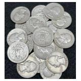 20x Silver Jefferson Quarters