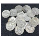 20x Silver Jefferson Quarters
