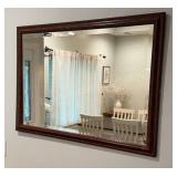 Framed Wall Mirror 27x40in