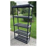 6ft Tall Poly Shelf