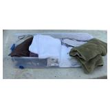 Sterility Tote w/ Lid And 10 Large Towels