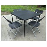 5PC Cosco  Folding Card Table Set