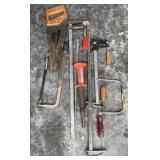 Hand Saws, Remington Concrete Nailer, Clamps