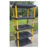 Nice Poly Storage Shelf - Comes Apart!