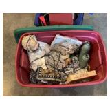 Tote with Old Doll, Throw, More