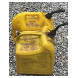 2 Diesel Fuel Cans 1 Is Full