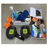 Tape, Knee Pads, Suction Cups