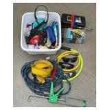 Air Hose Parts, Strap, Caulk Gun, Rope and More