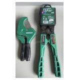 New Pex Crimp Tool 1/2, 3/4 & 2-21/2 PVC Cutter