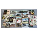 Old Post Cards Missouri - Booneville , Marshall,