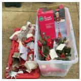 Large Red Tote Full of Christmas