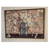 Blue Jar Canvas Picture 26x36in