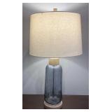 Matching Pair of Glass Base Table Lamps