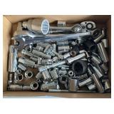 3/8 &1/2 Dr Skt Sets, Misc Sockets, 3 Ratchets