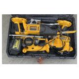 DeWalt 18V Cordless Tools, 2 Batt, Charger,