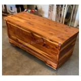 Cedar Chest full, Has Damage on Corner