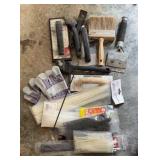 Paint Scrapers, Gloves, Zip Ties